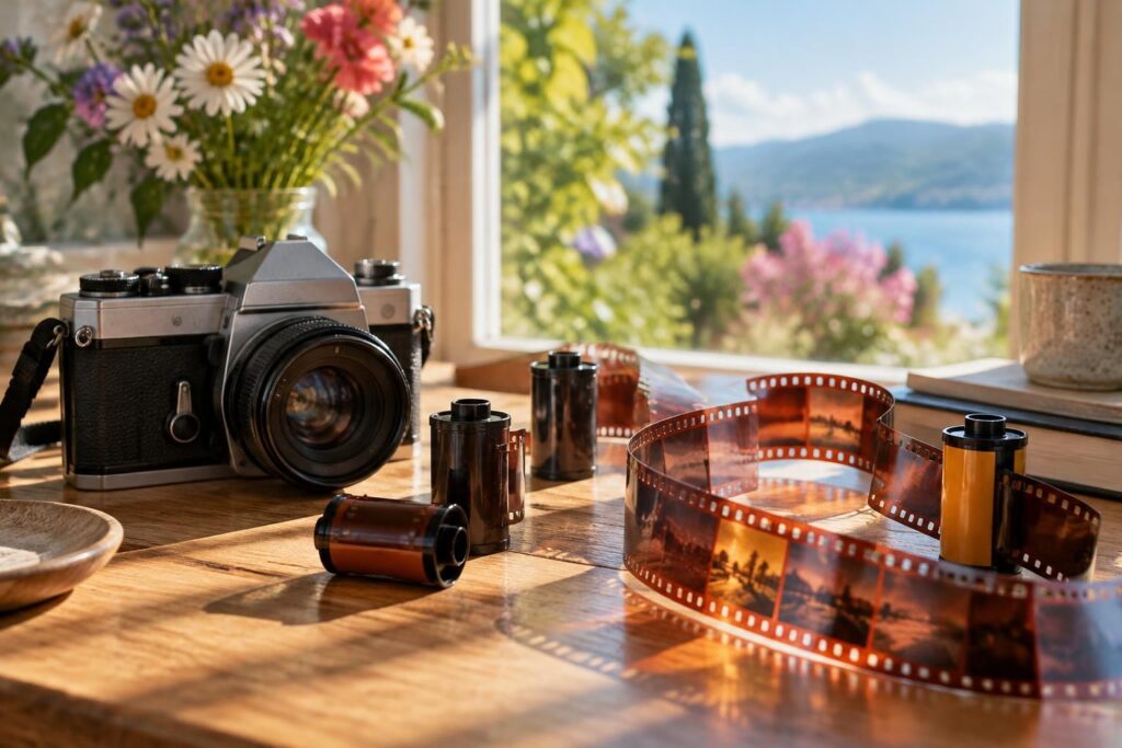 découvrez les meilleures pellicules couleur pour la lumière du jour et choisissez le film idéal pour des photos aux teintes naturelles et éclatantes.