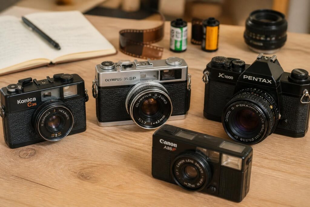 Quel appareil photo argentique choisir pour debuter