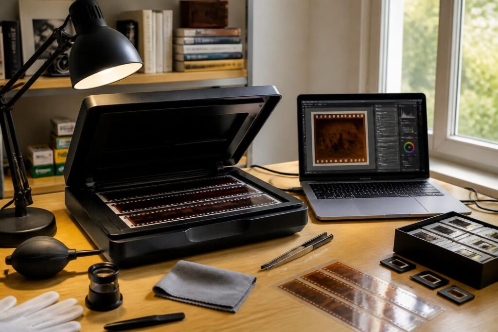 découvrez comment scanner vos négatifs argentiques avec le matériel adapté, les réglages optimaux et une méthode efficace pour obtenir des images de qualité.